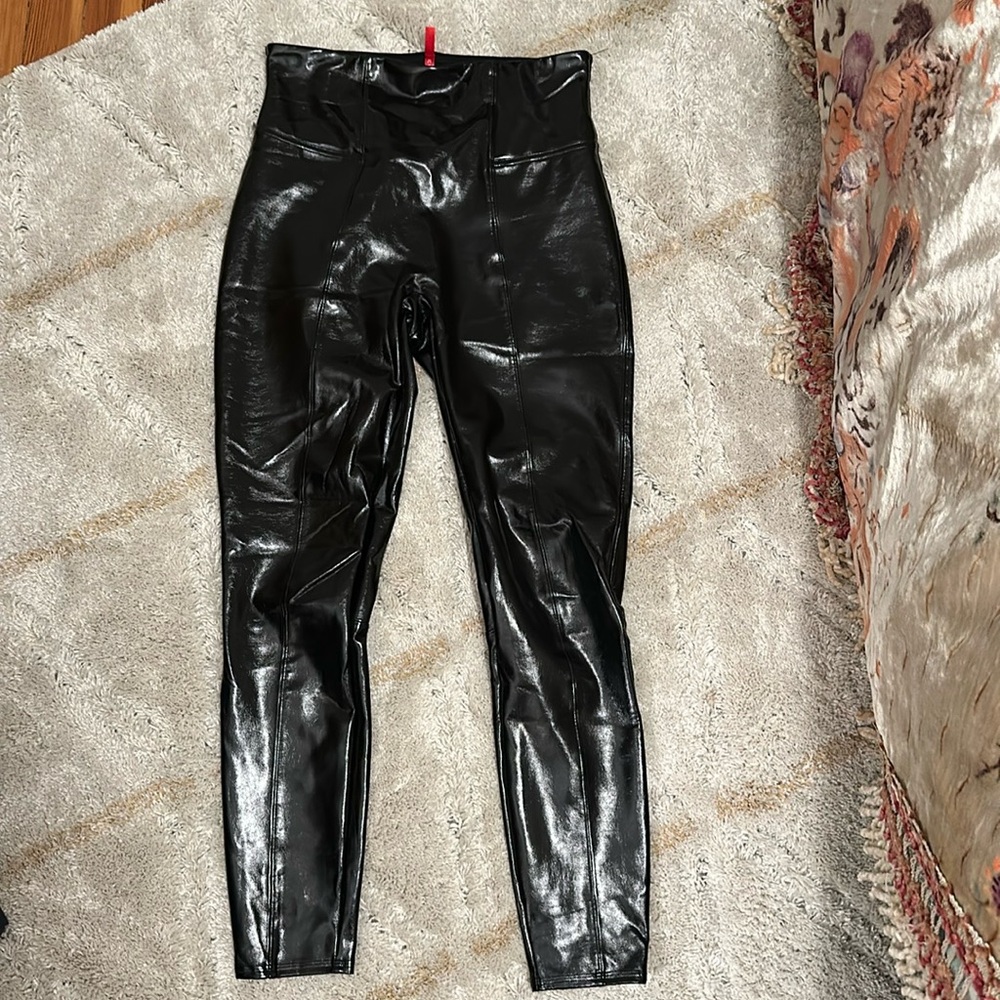 Spanx Faux Leather Legging Pants